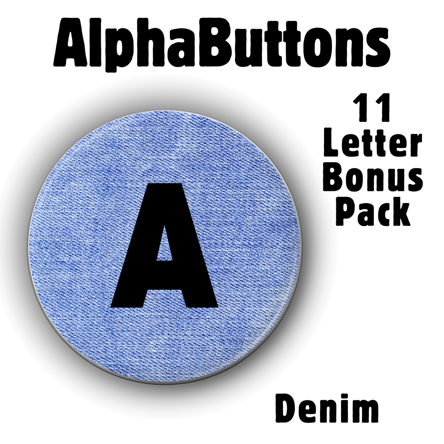 AlphaButtons - 11 Letter Bonus Pack