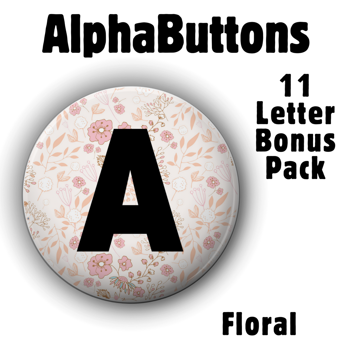 AlphaButtons - 11 Letter Bonus Pack