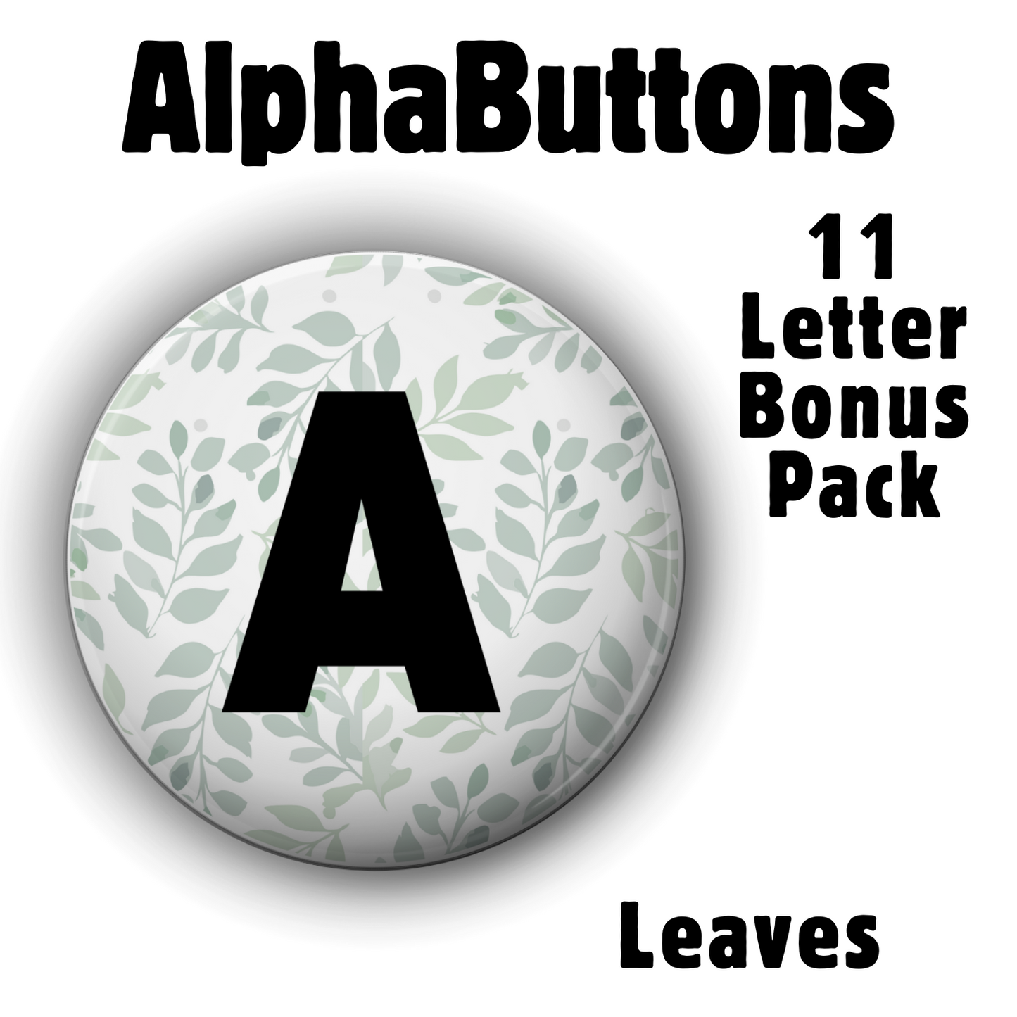 AlphaButtons - 11 Letter Bonus Pack