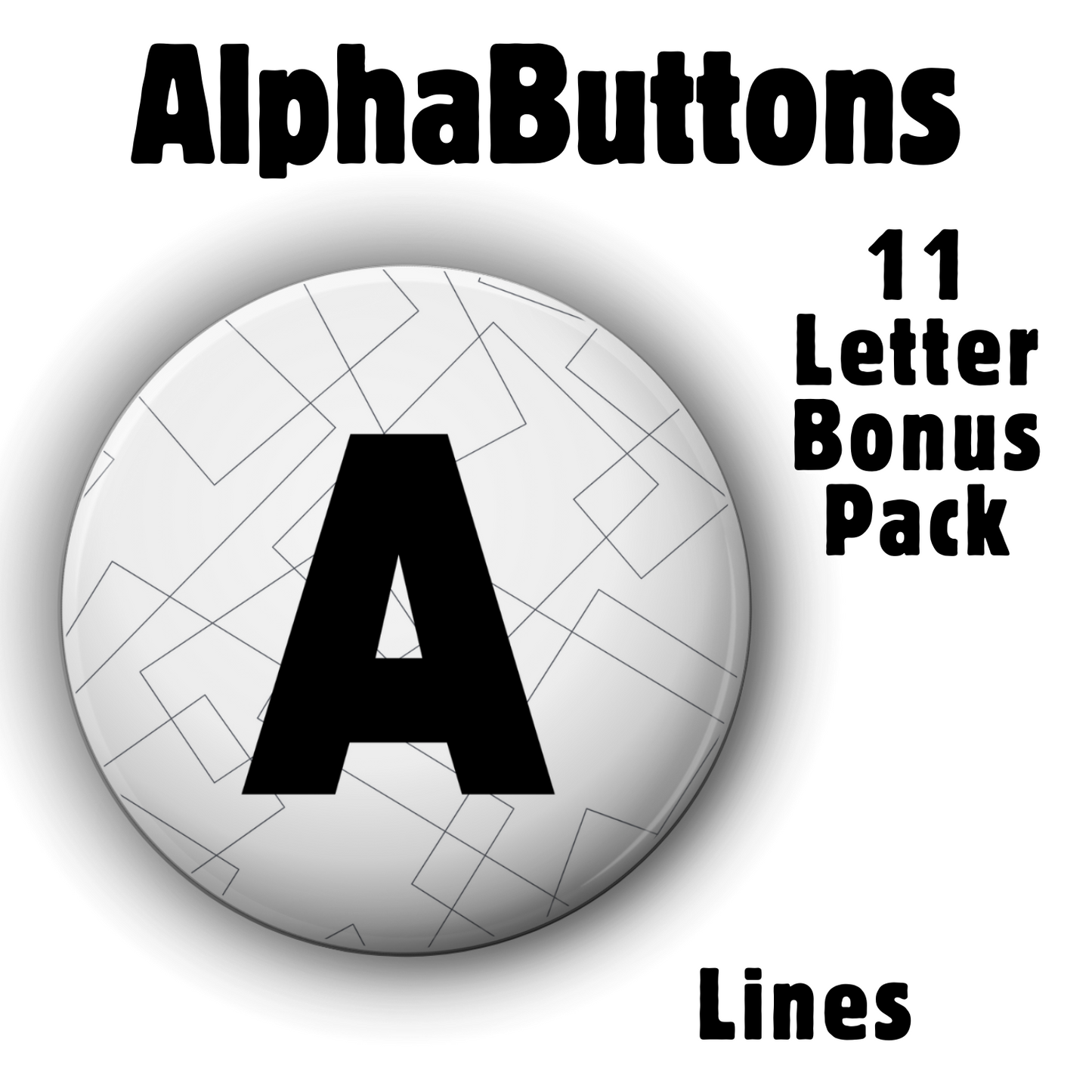 AlphaButtons - 11 Letter Bonus Pack