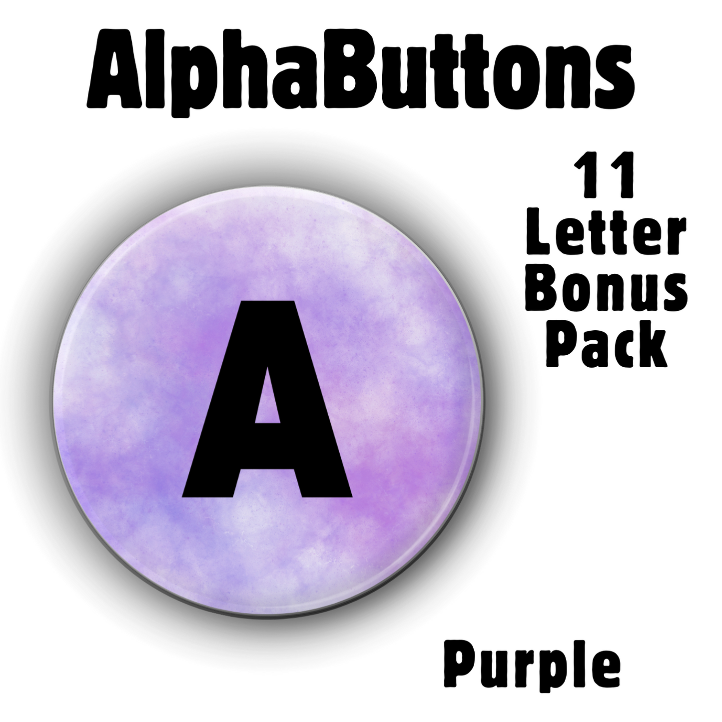 AlphaButtons - 11 Letter Bonus Pack