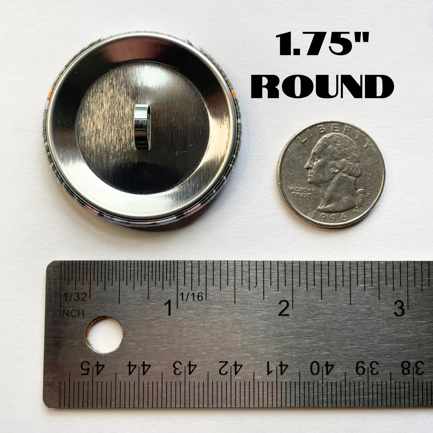 1.75" Round Custom Photo Loops (Set of 9)