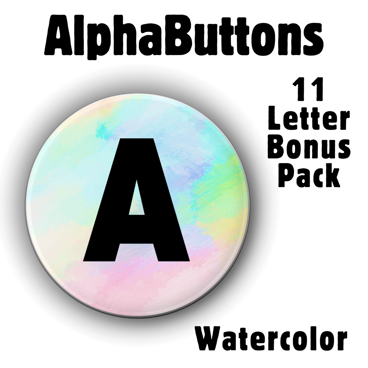 AlphaButtons - 11 Letter Bonus Pack