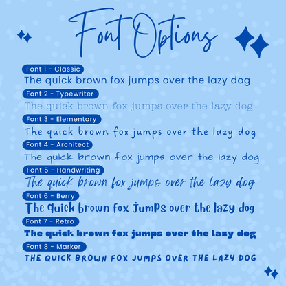 2x3" Rectangle Custom Text Fridge Magnets – Personalized Name or Quote Magnet (Multiple Colors and Fonts Available)