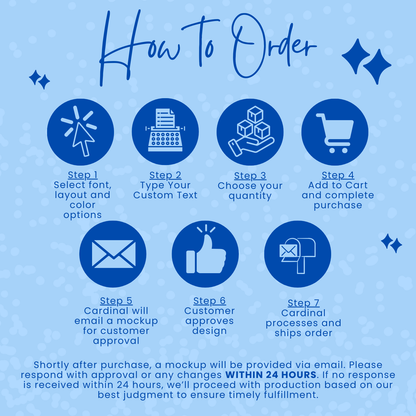 2x3" Rectangle Custom Text Fridge Magnets – Personalized Name or Quote Magnet (Multiple Colors and Fonts Available)