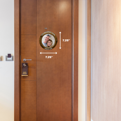 Porthole Custom Photo |  Customizable Cruise Door Magnet