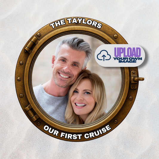 Porthole Custom Photo |  Customizable Cruise Door Magnet