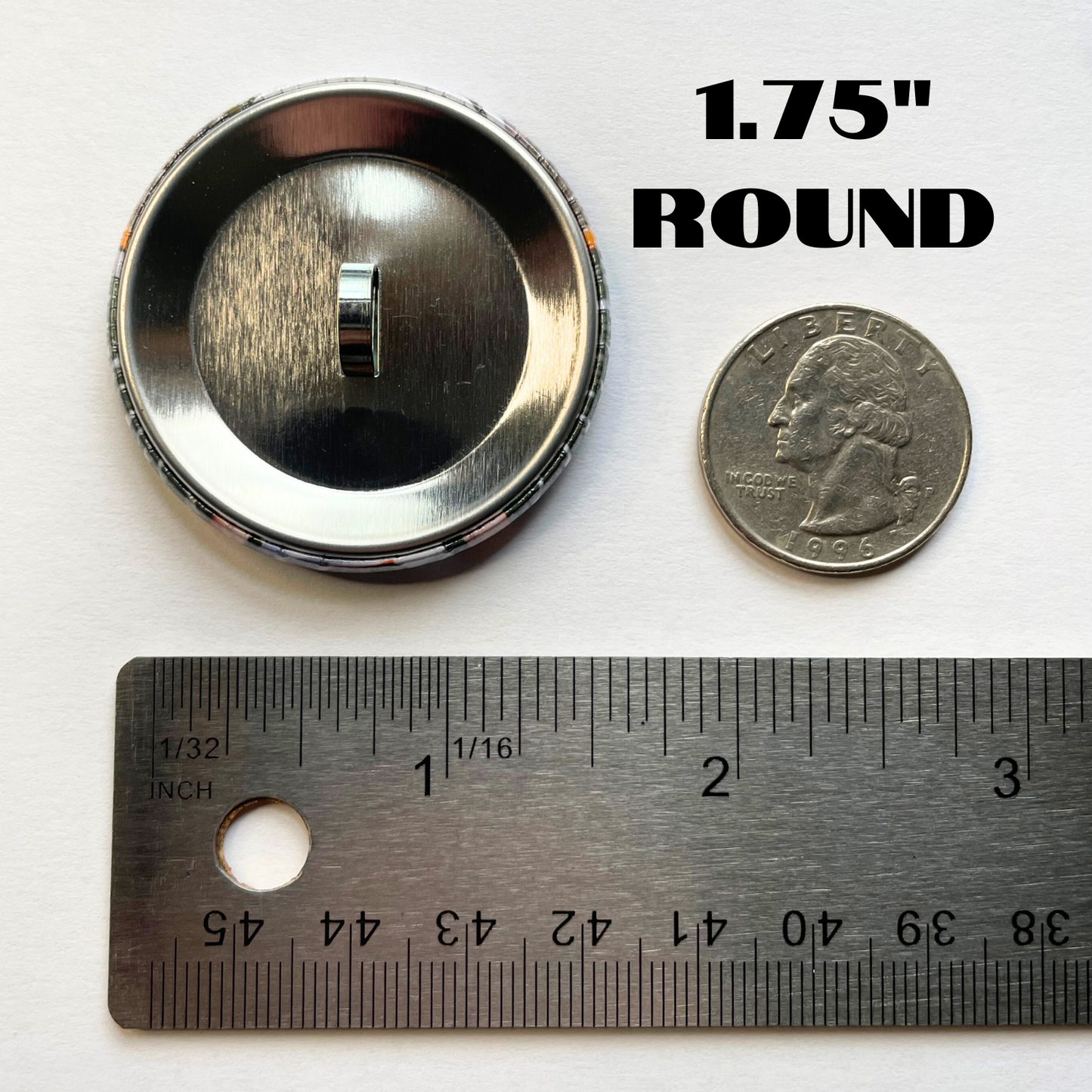 1.75" Round Custom Photo Loops (Set of 12)